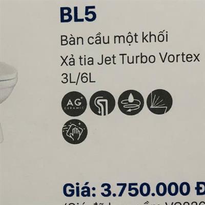 Bệt két liền Viglacera BL5